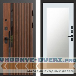 Дверь Termo Door Флекс Бетон Зеркало Триумф Белый софт